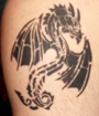 Dragon Airbrush Tattoo