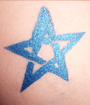 Star Airbrush Tattoo