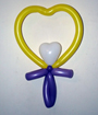 Double Heart Wand Balloon Twisting