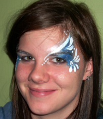 Christmas Ice Face Painting