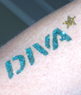 DIVA Stamp Glitter Tattoo
