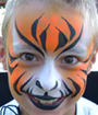 Tiger Face Painting