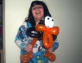 Daffy Duck Balloon Twisting