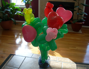 Flower Vase Balloon Twisting