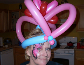 Valentines Hat Balloon Twisting