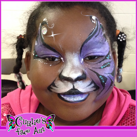 Tiger Face Painting