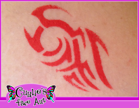 Tribal Airbrush Tattoo